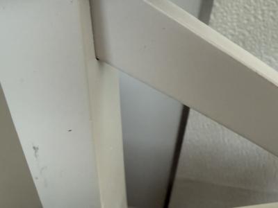 Zwei weiße Barhocker "Rosentrop von IKEA"