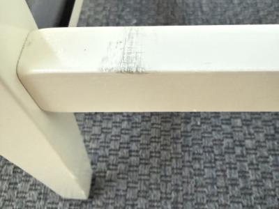 Zwei weiße Barhocker "Rosentrop von IKEA"